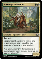 Mentora Guarda-tocas / Burrowguard Mentor - Magic: The Gathering - MoxLand